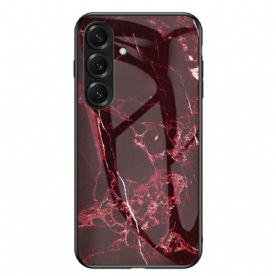 Hoesje Samsung Galaxy S26 Plus Marmeren Gehard Glas