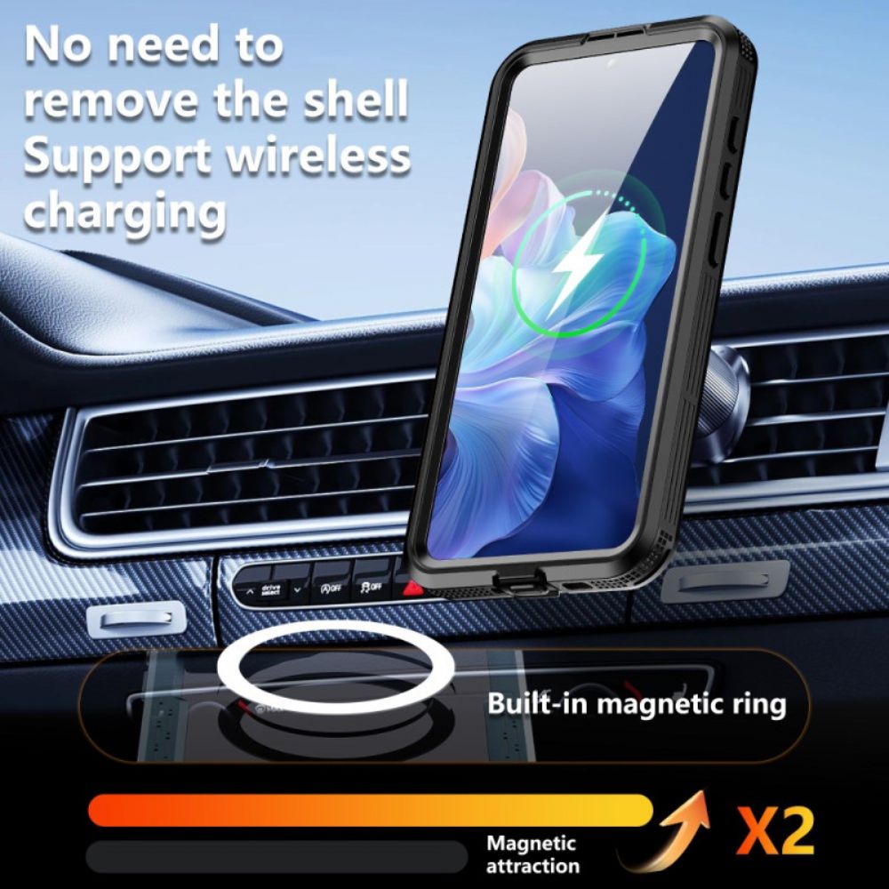 Hoesje Voor Samsung Galaxy S26 Plus Waterdichte Magnetische Redpepper