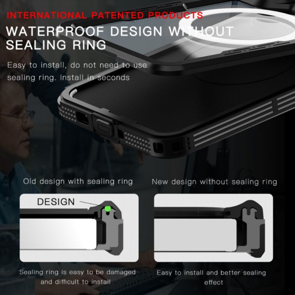 Hoesje Voor Samsung Galaxy S26 Plus Waterdichte Magnetische Redpepper