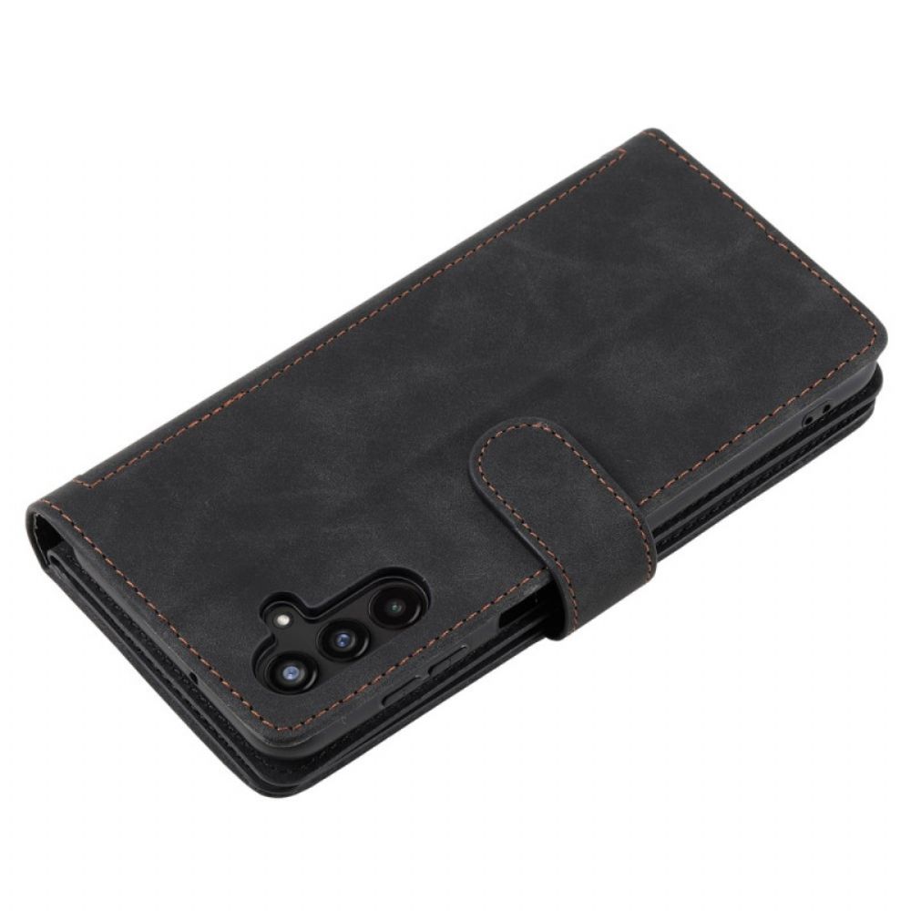 Leren Hoesje Samsung Galaxy S26 Plus 9 Kaartsleuven En Ritssluiting Bescherming Hoesje