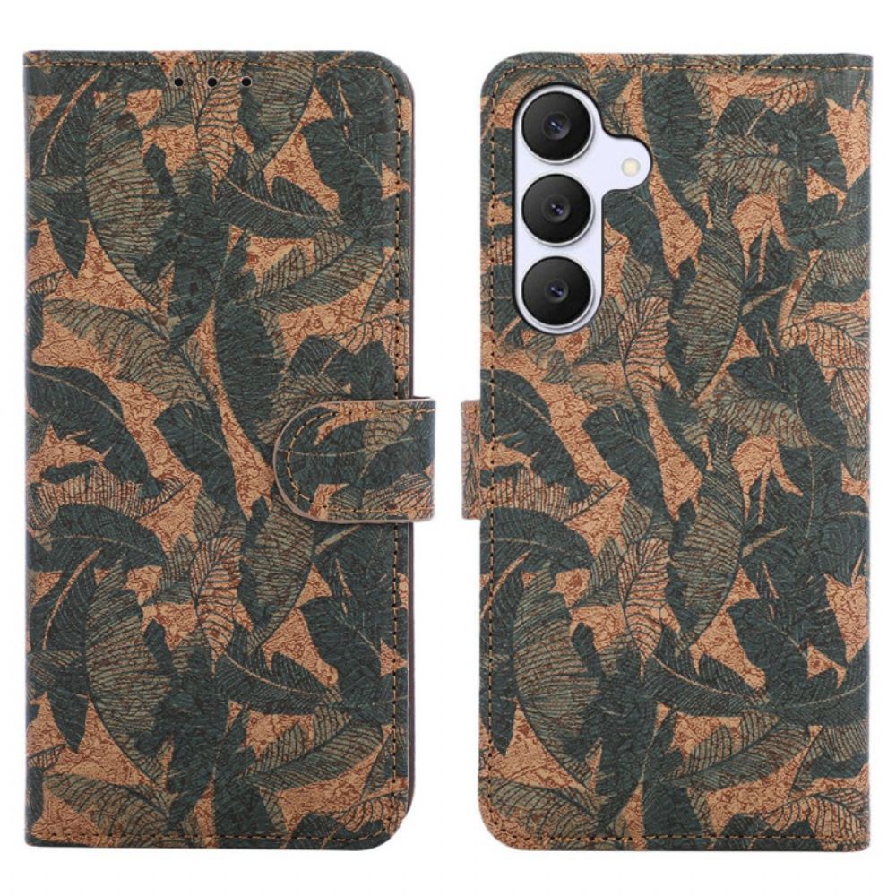 Leren Hoesje Samsung Galaxy S26 Plus Etnisch Patroon