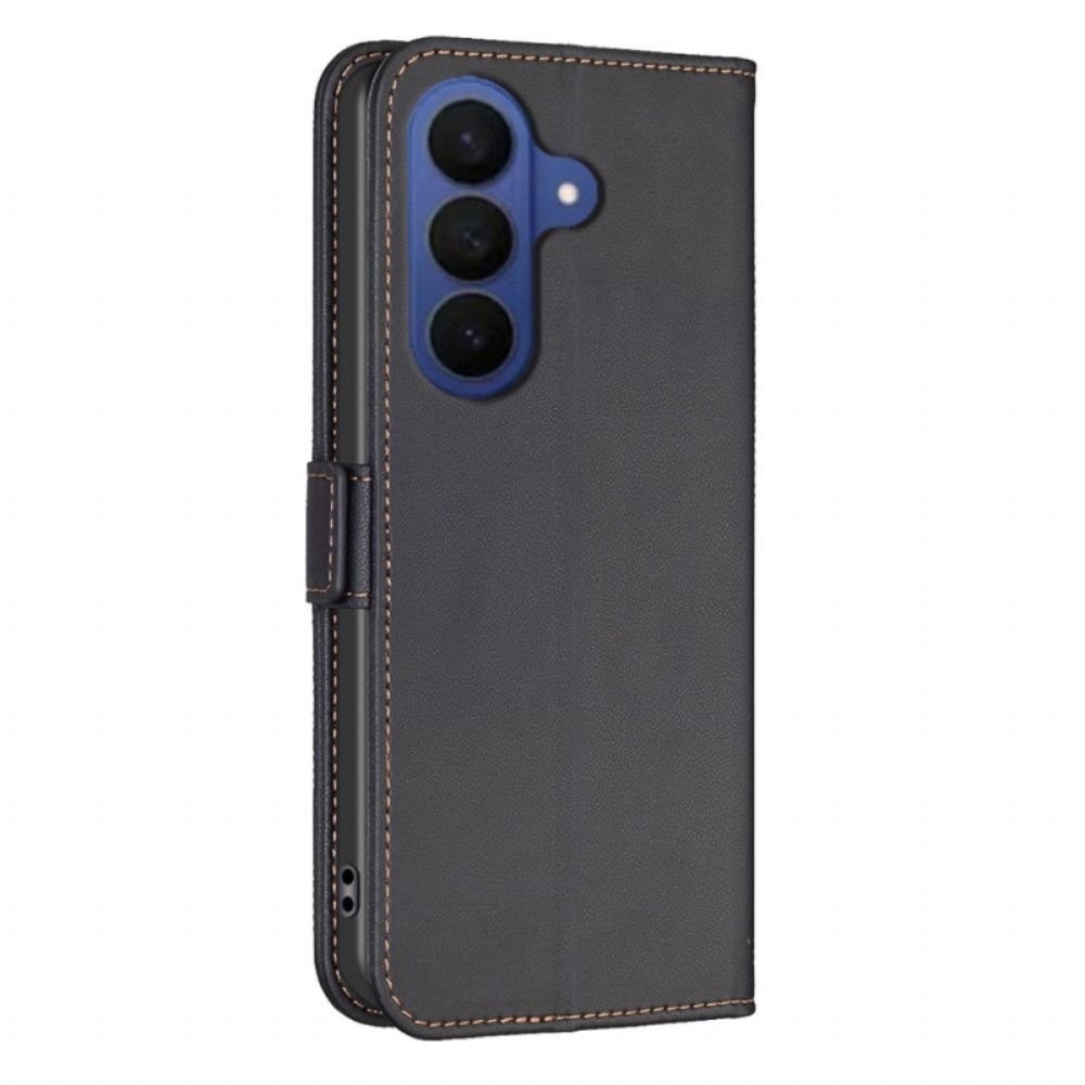 Leren Hoesje Samsung Galaxy S26 Plus Kunstleer Binfen Color