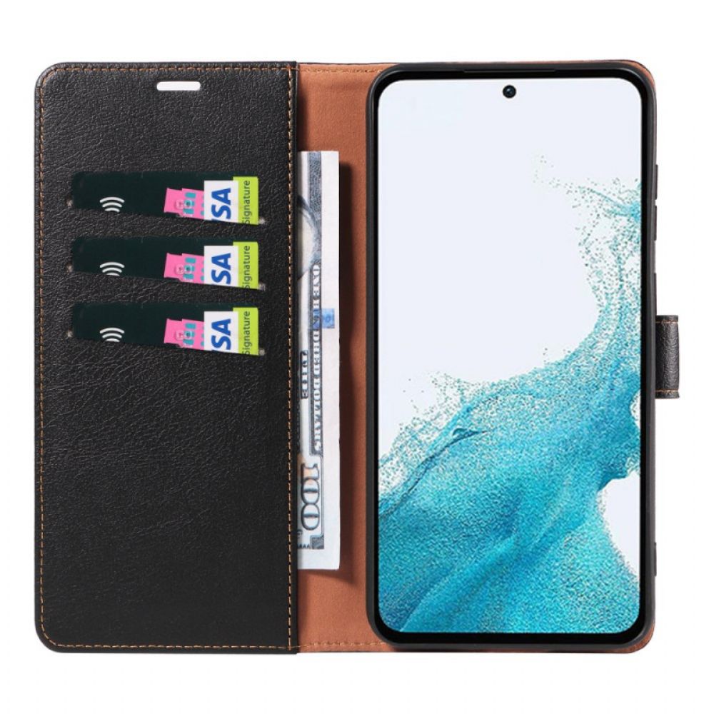 Leren Hoesje Samsung Galaxy S26 Plus Magnetische Portemonnee Met Rfid-blokkering