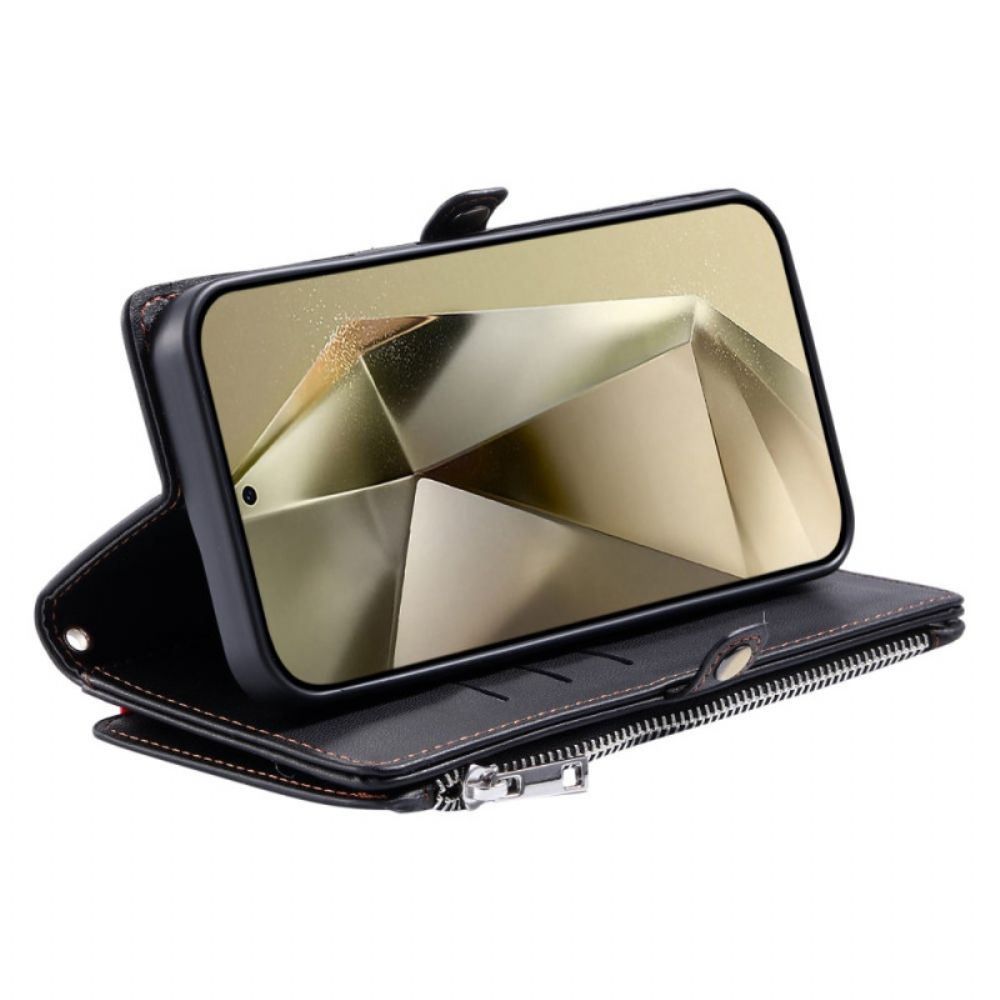 Leren Hoesje Samsung Galaxy S26 Plus Premium Design Bescherming Hoesje