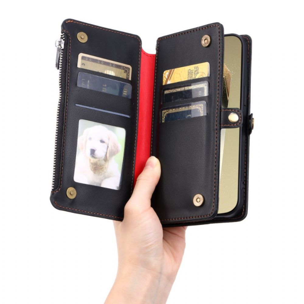 Leren Hoesje Samsung Galaxy S26 Plus Premium Design Bescherming Hoesje