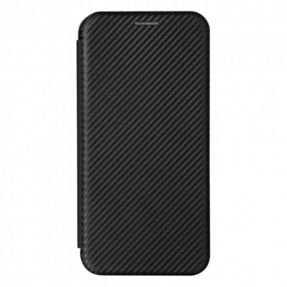 Bescherming Hoesje voor Realme 8 / 8 Pro Folio-hoesje Gekleurde Carbon Silicone