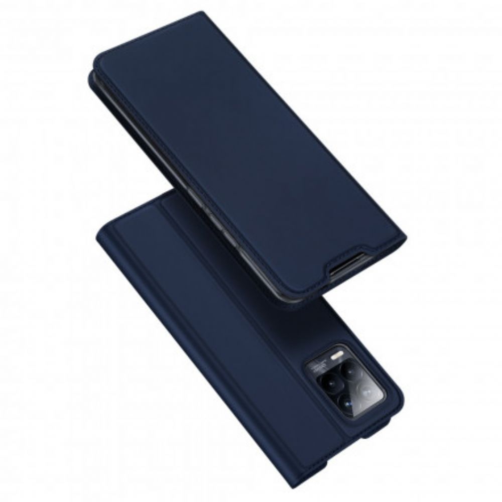 Bescherming Hoesje voor Realme 8 / 8 Pro Folio-hoesje Skin Pro Dux Ducis