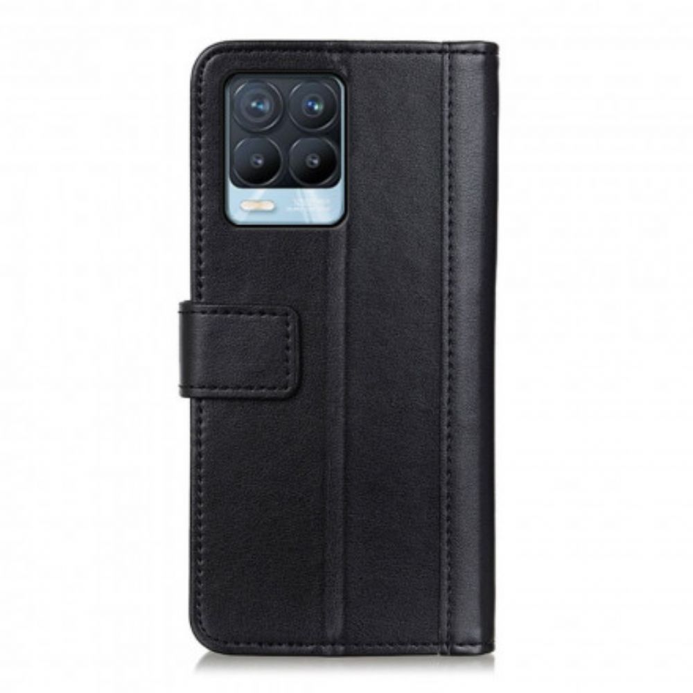 Folio-hoesje voor Realme 8 / 8 Pro Leerstijl