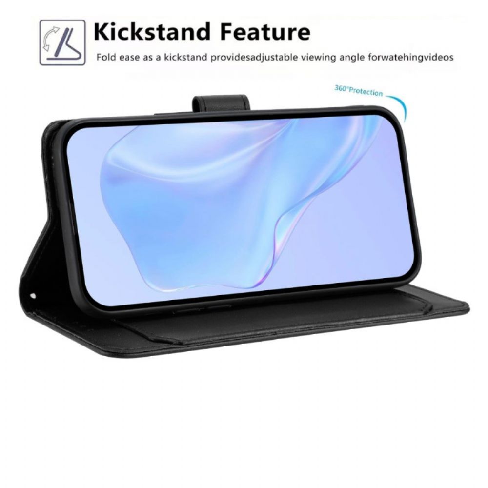 Bescherming Hoesje Xiaomi 15t Effen Leerlook