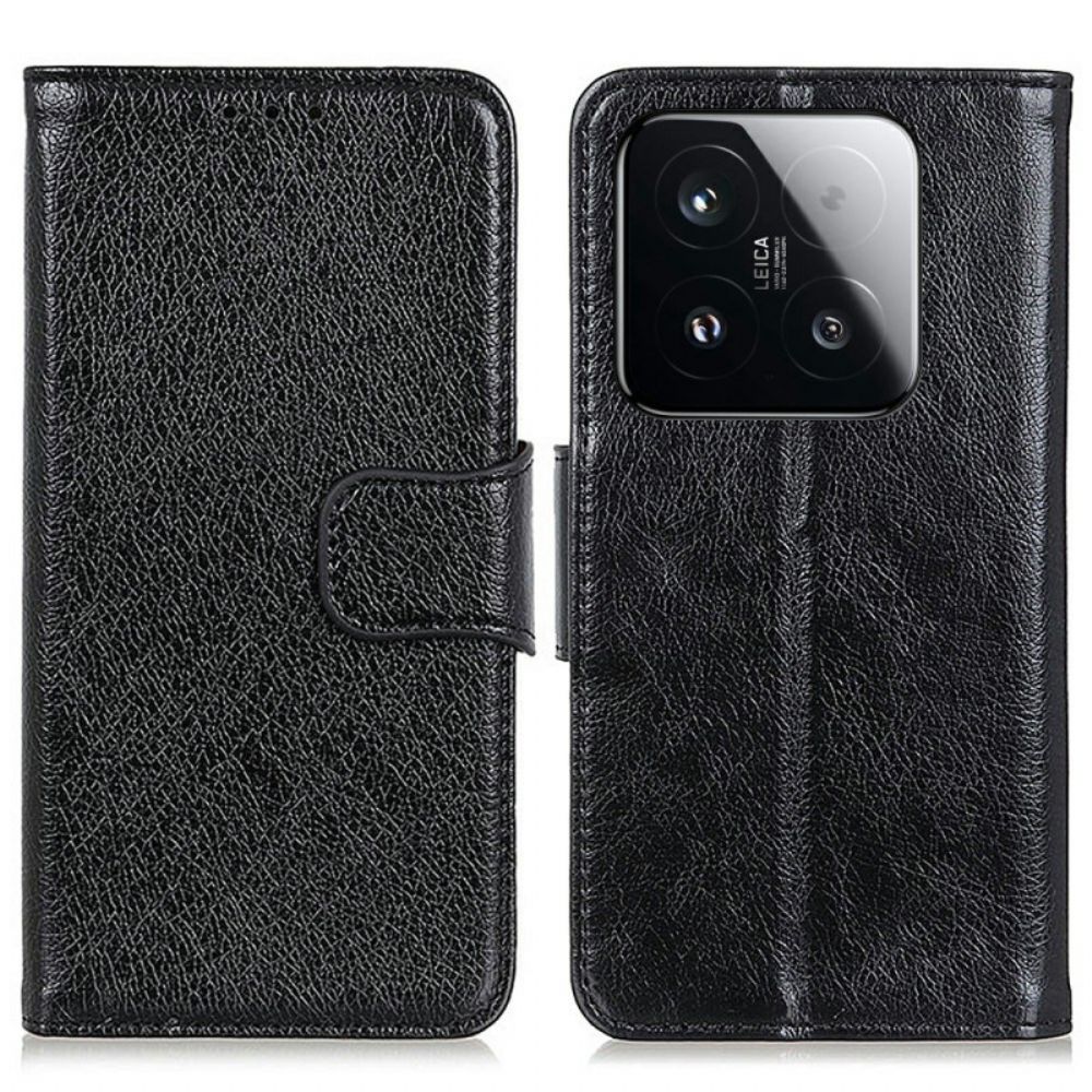 Bescherming Hoesje Xiaomi 15t Nappa Textuur