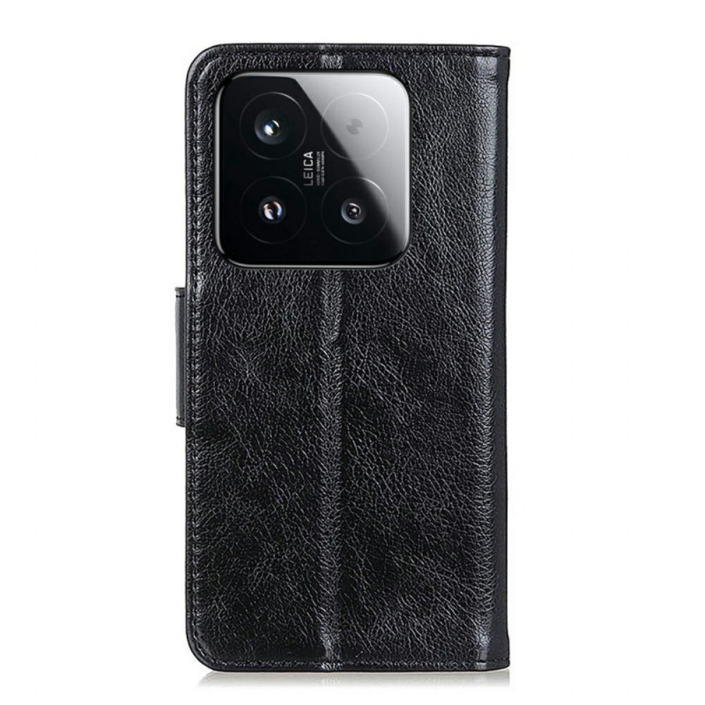 Bescherming Hoesje Xiaomi 15t Nappa Textuur