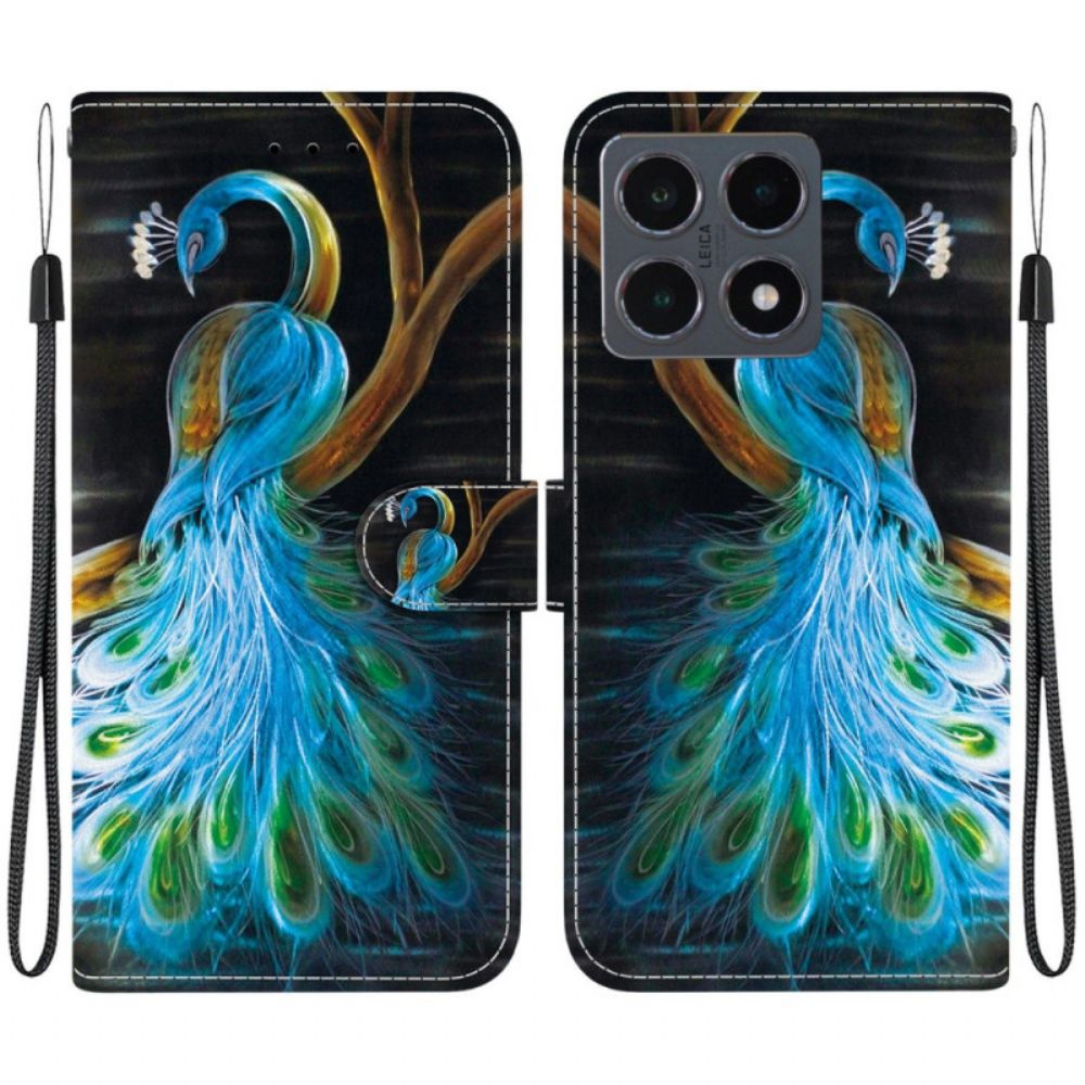 Bescherming Hoesje Xiaomi 15t Pauwenpatroon