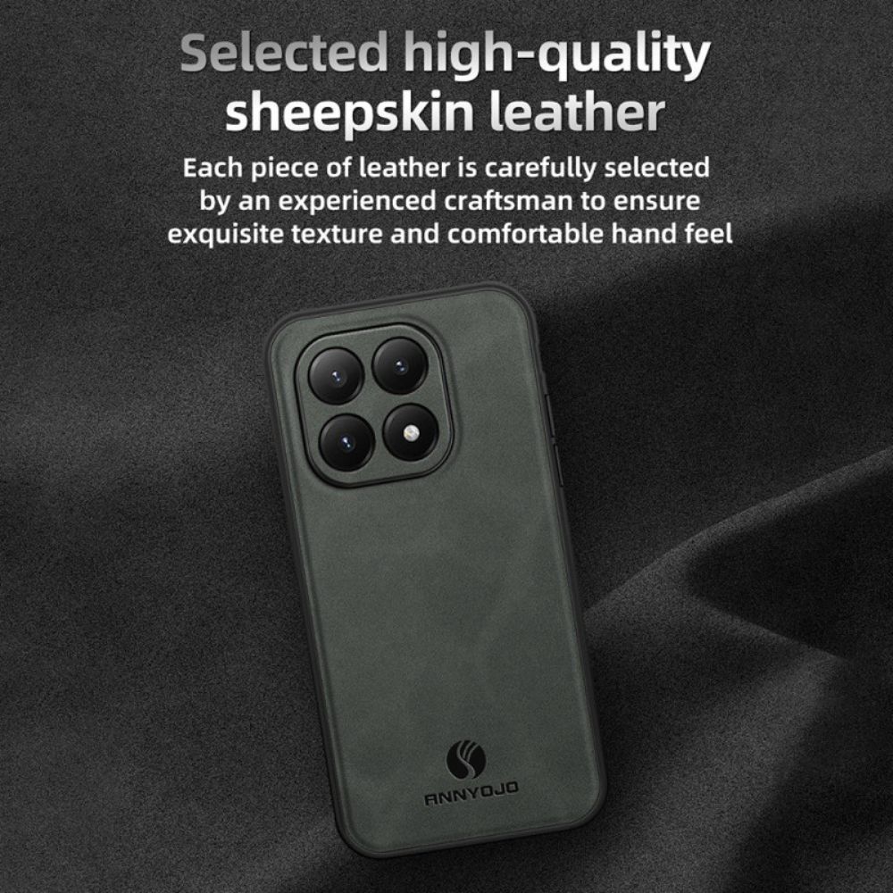 Cover Hoesje Xiaomi 15t Telefoonhoesje Pinwuyo Leereffect