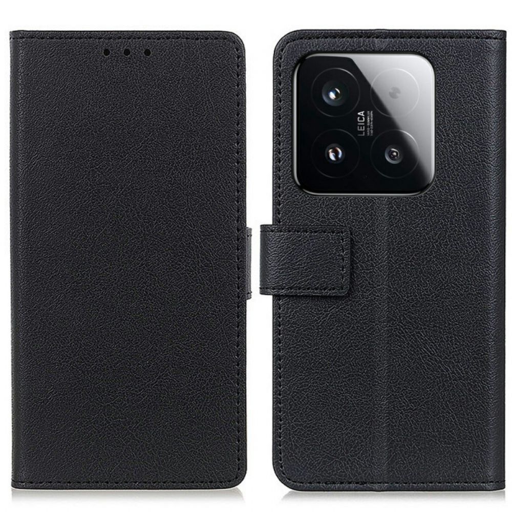Flip Case Leren Xiaomi 15t Klassiek
