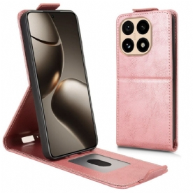 Flip Case Leren Xiaomi 15t Verticaal Flip-ontwerp