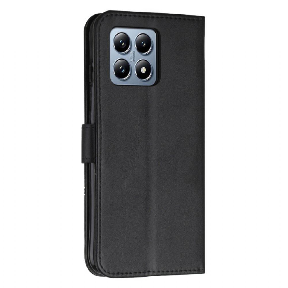 Flip Case Leren Xiaomi 15t Zakelijk