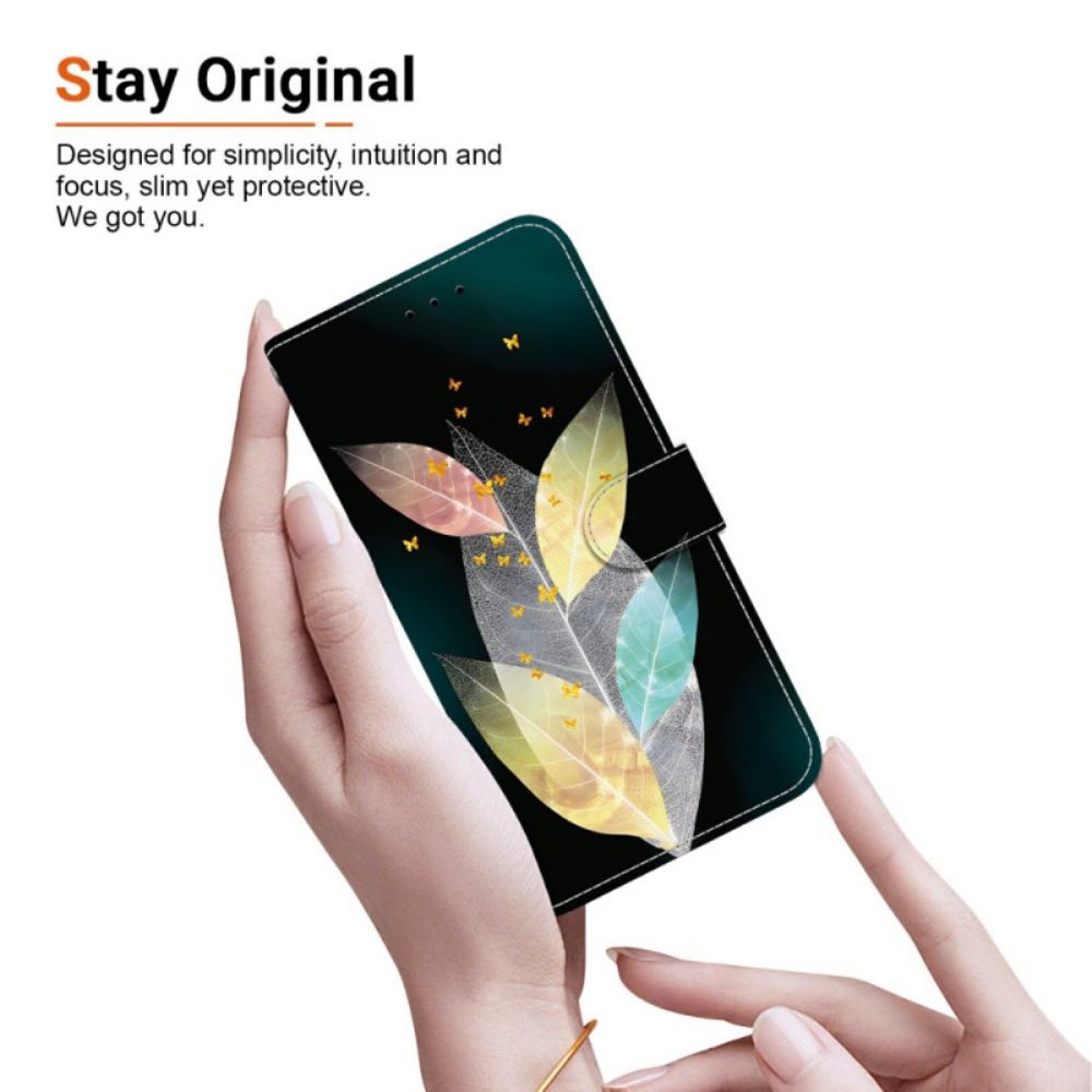 Folio-hoesje Xiaomi 15t Kleurrijke Bladeren