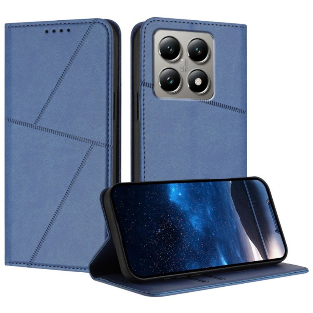 Folio-hoesje Xiaomi 15t Lijnen Bescherming Hoesje