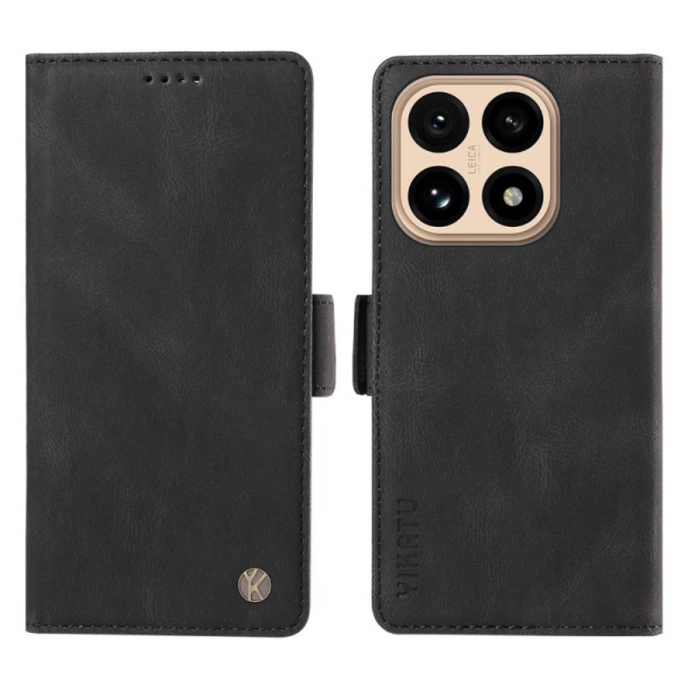 Folio-hoesje Xiaomi 15t Mat Ledereffect