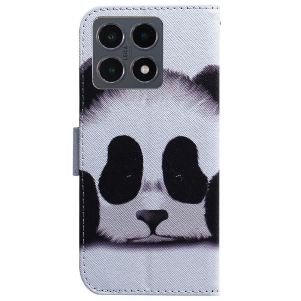 Folio-hoesje Xiaomi 15t Pandamotief