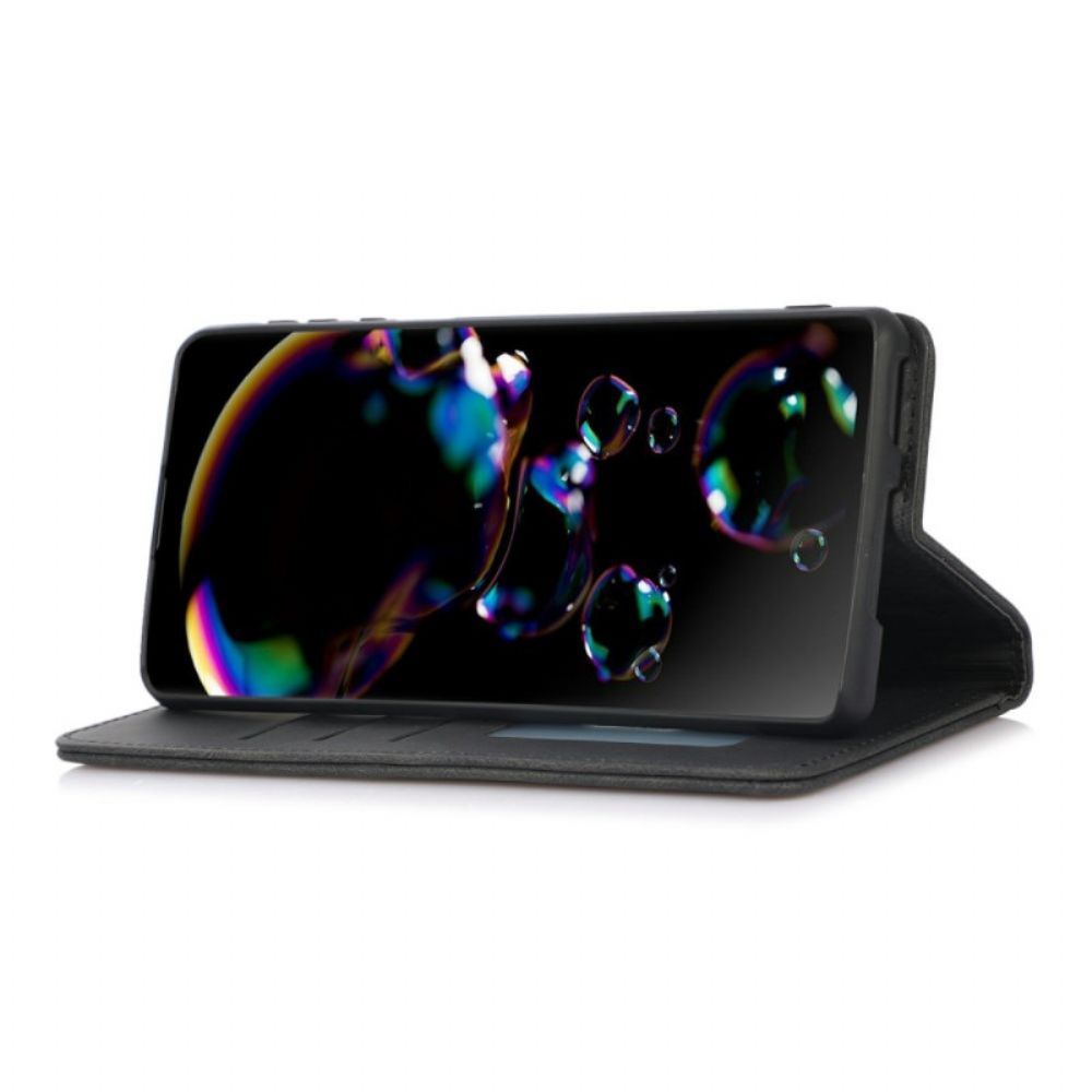 Folio-hoesje Xiaomi 15t Suède-effect Bescherming Hoesje