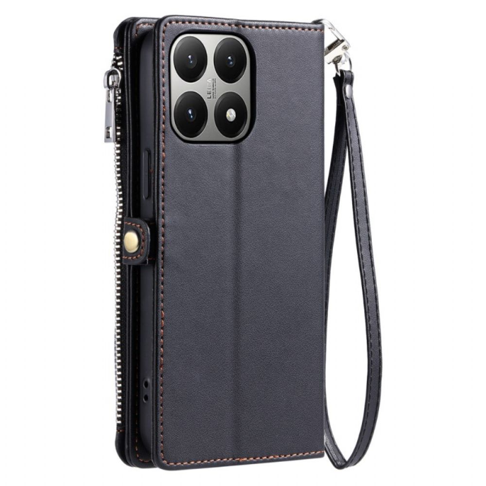 Folio-hoesje Xiaomi 15t Telefoonhoesje 8 Kaartsleuven