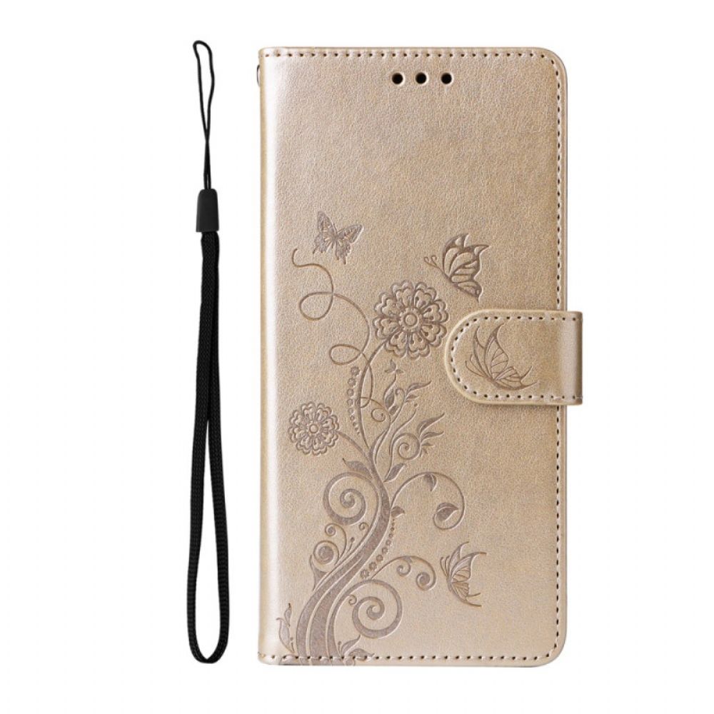 Folio-hoesje Xiaomi 15t Telefoonhoesje Bloemen