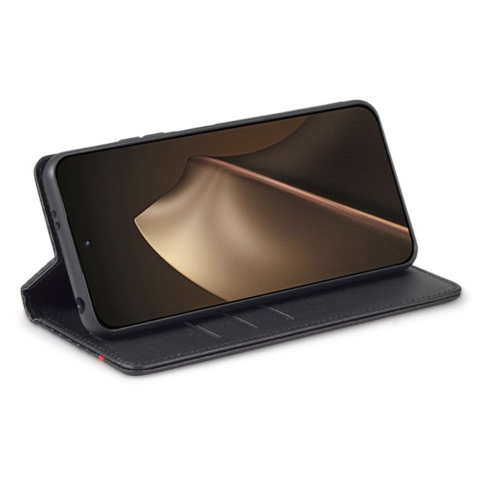 Folio-hoesje Xiaomi 15t Telefoonhoesje Koolstofvezel