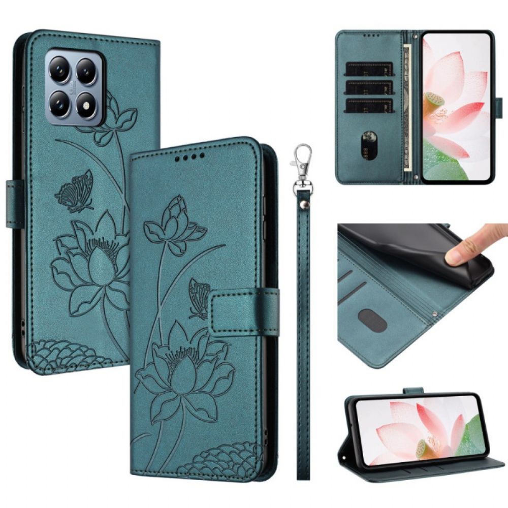Folio-hoesje Xiaomi 15t Telefoonhoesje Lotusprint