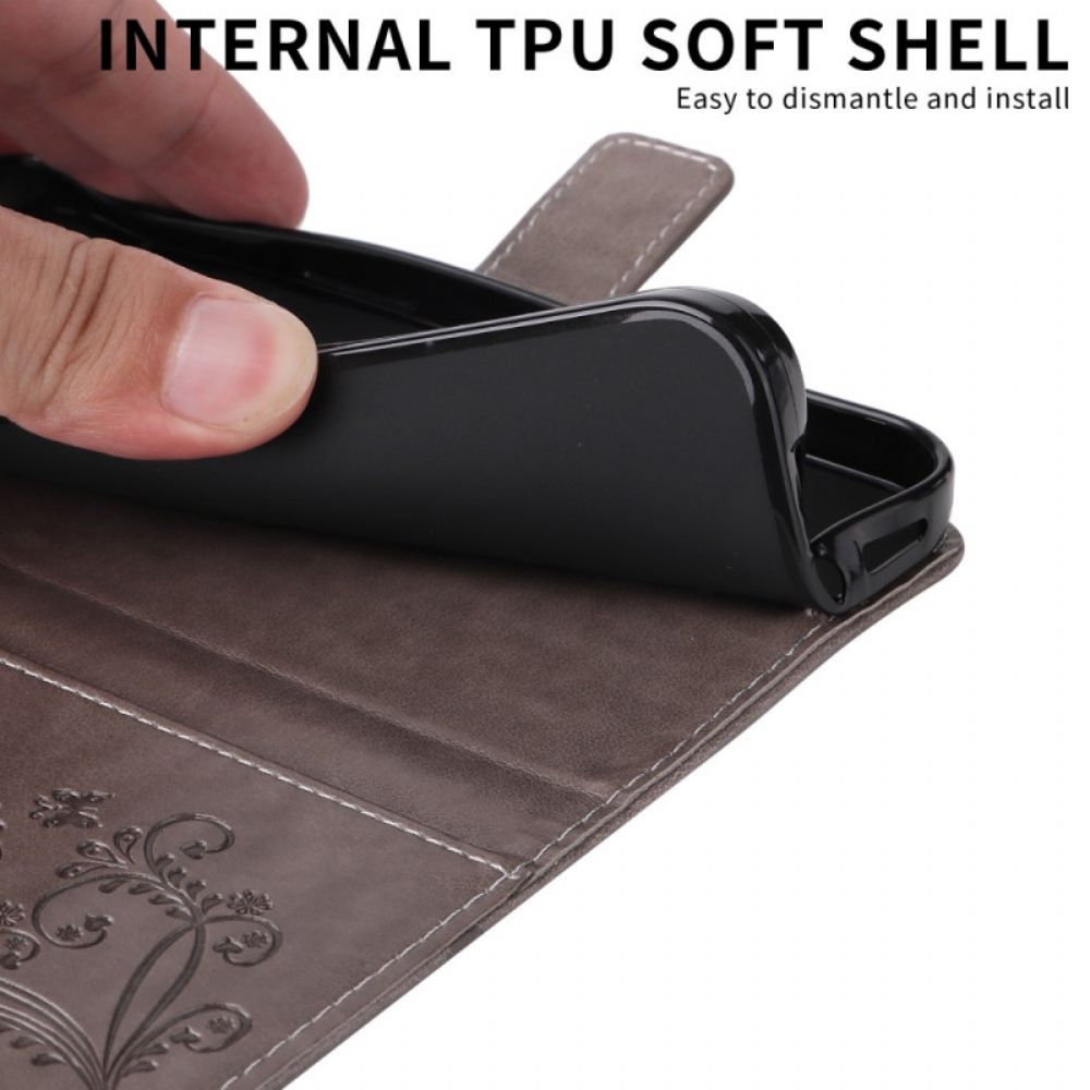 Folio-hoesje Xiaomi 15t Telefoonhoesje Reuzenvlinders