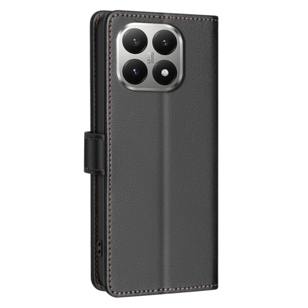 Folio-hoesje Xiaomi 15t Telefoonhoesje Rfid-blokkering Binfen Kleur