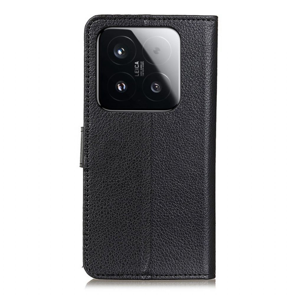 Folio-hoesje Xiaomi 15t Traditioneel Kunstleer