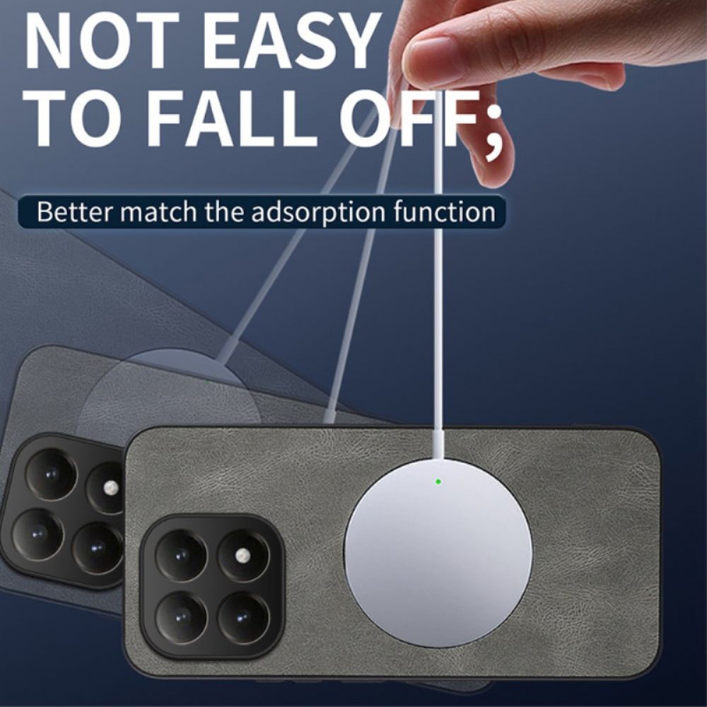 Hoesje Voor Xiaomi 15t Magsafe Lederlook