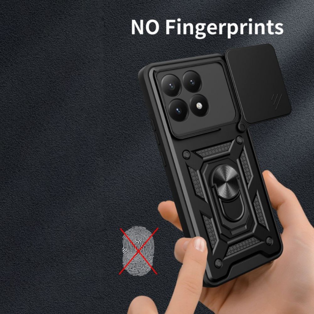 Hoesje Voor Xiaomi 15t Schuifbare Cameracover En Standaard