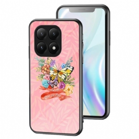 Hoesje Xiaomi 15t Gehard Glas Vlinders