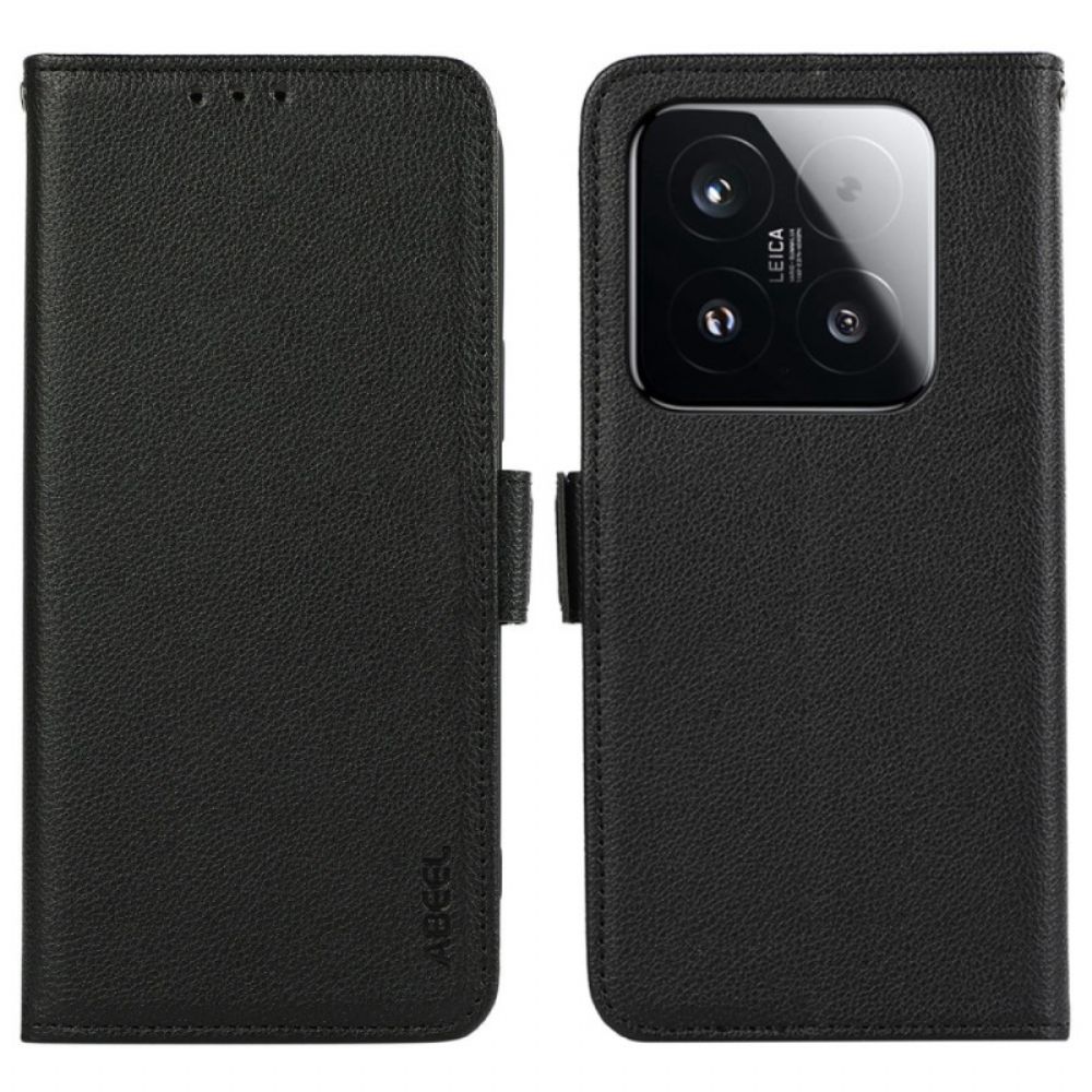 Leren Hoesje Voor Xiaomi 15t Abeel