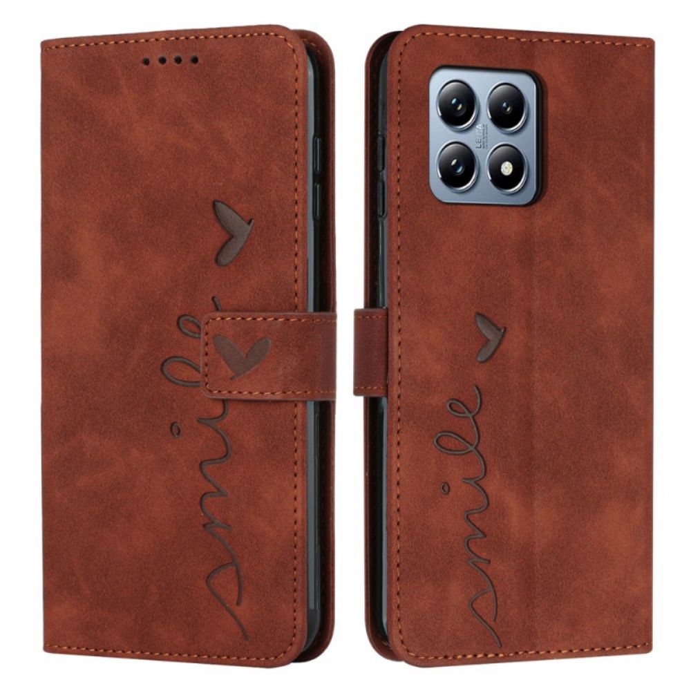 Leren Hoesje Voor Xiaomi 15t Lach