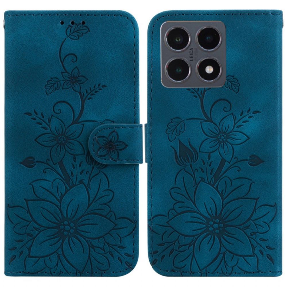 Leren Hoesje Voor Xiaomi 15t Lily