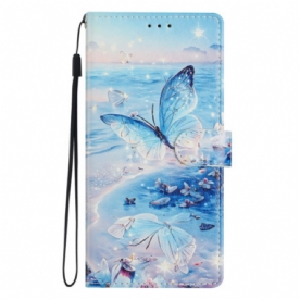 Leren Hoesje Voor Xiaomi 15t Oceaanvlinder