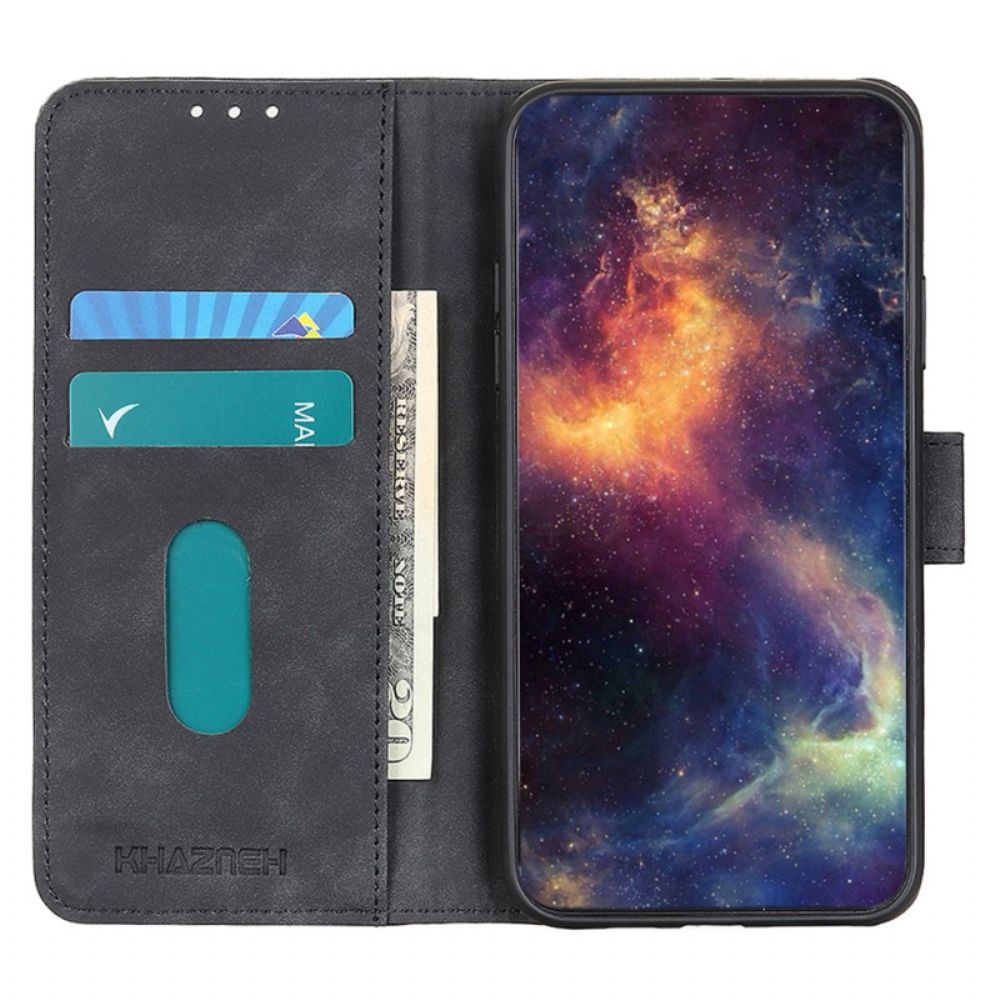 Leren Hoesje Voor Xiaomi 15t Suède-effect Khazneh