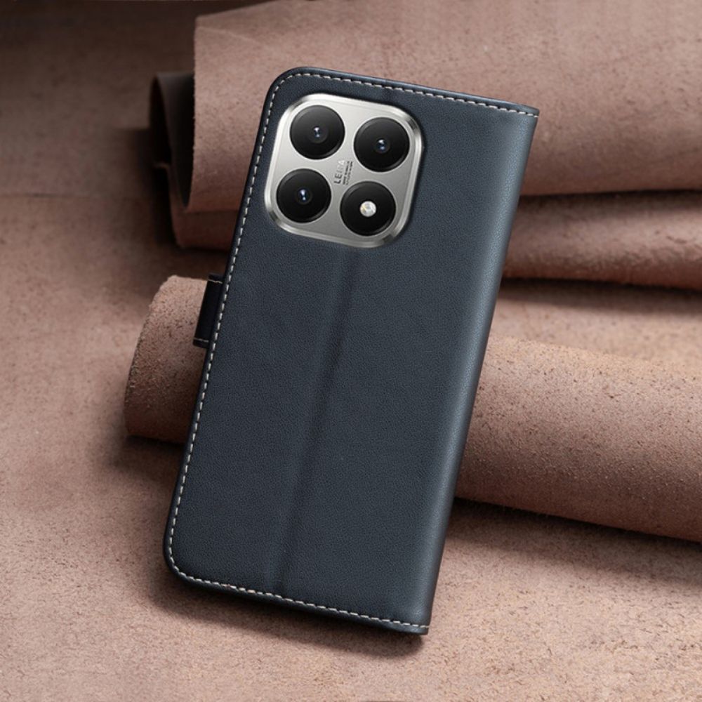 Leren Hoesje Xiaomi 15t Binfen Leer-effect Kleur Bescherming Hoesje