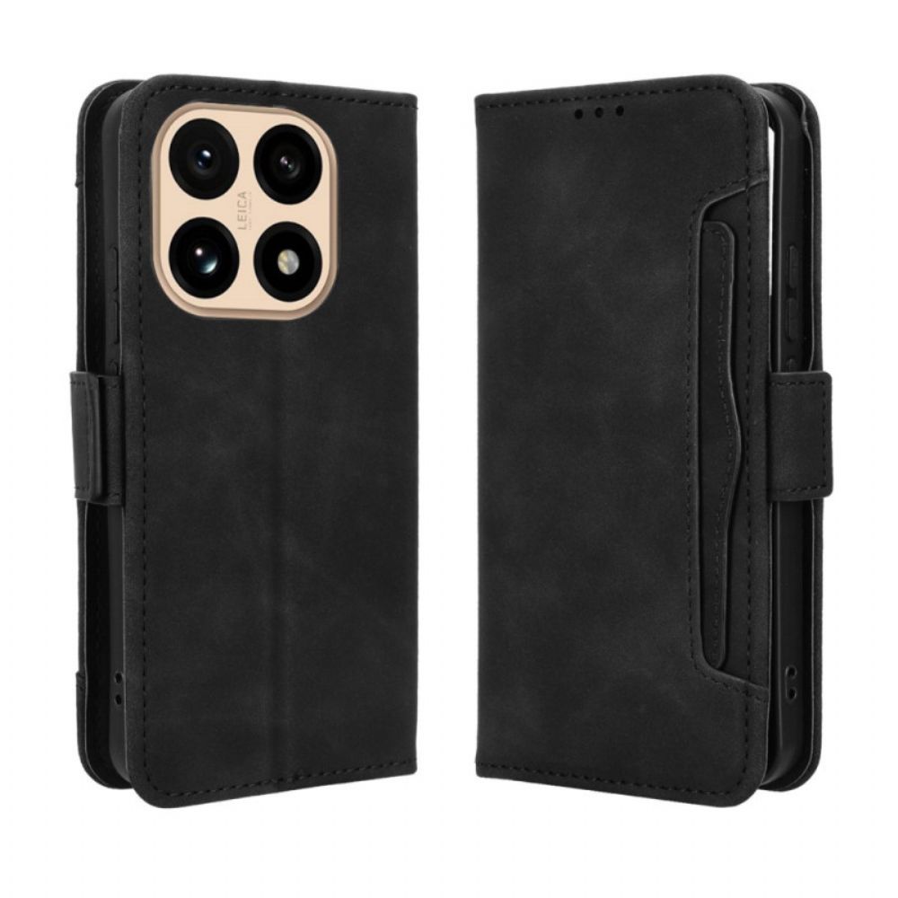 Leren Hoesje Xiaomi 15t Meerdere Kaarten Bescherming Hoesje