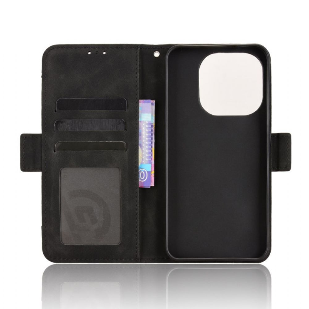 Leren Hoesje Xiaomi 15t Meerdere Kaarten Bescherming Hoesje