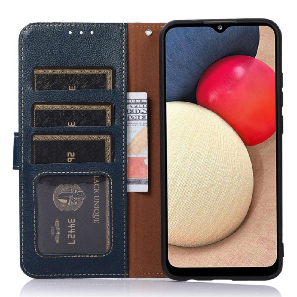 Leren Hoesje Xiaomi 15t Tweekleurig Khazneh