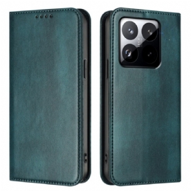 Leren Hoesje Xiaomi 15t Vintage Portemonnee