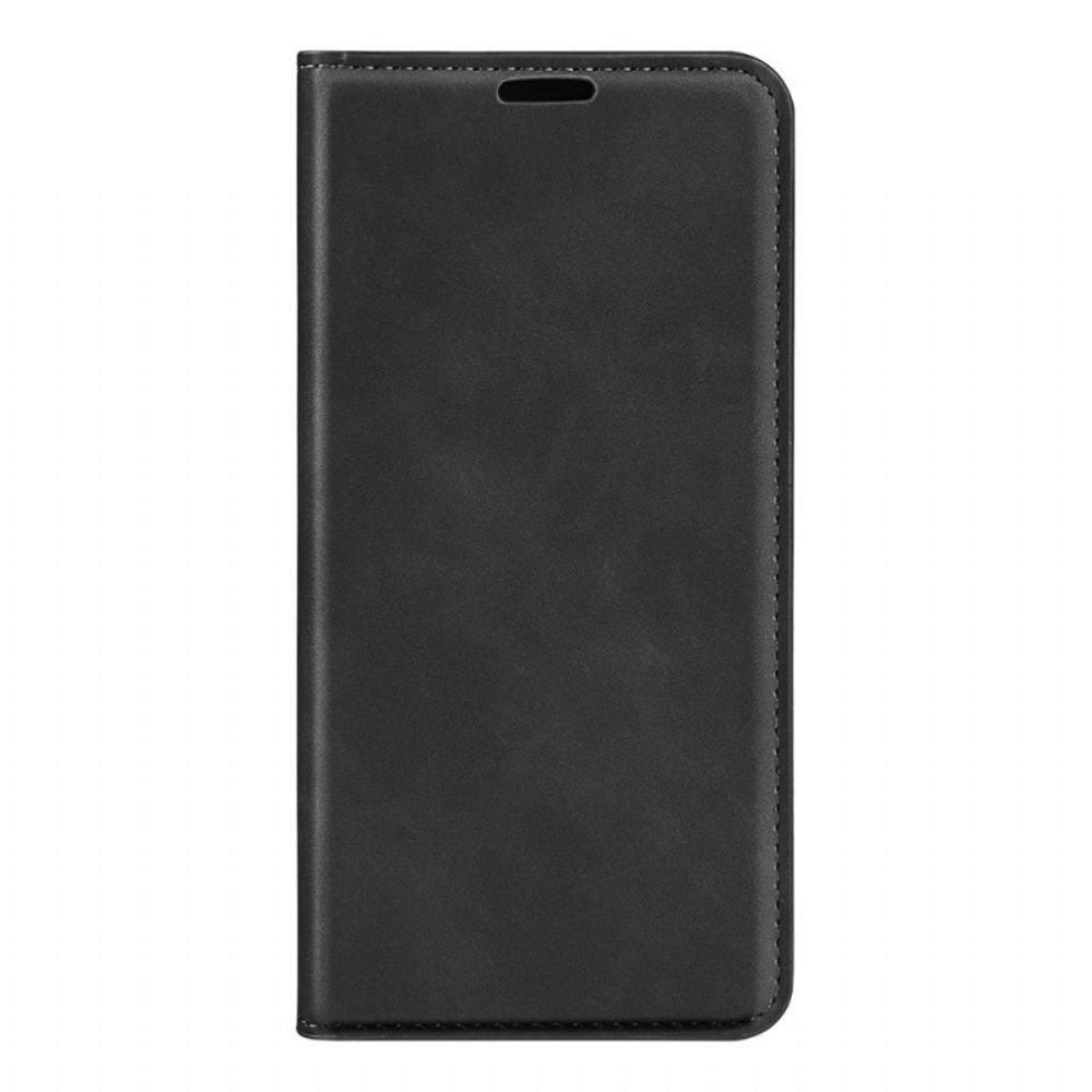 Bescherming Hoesje voor Oppo Find X5 Lite Folio-hoesje Kunstleer Effen