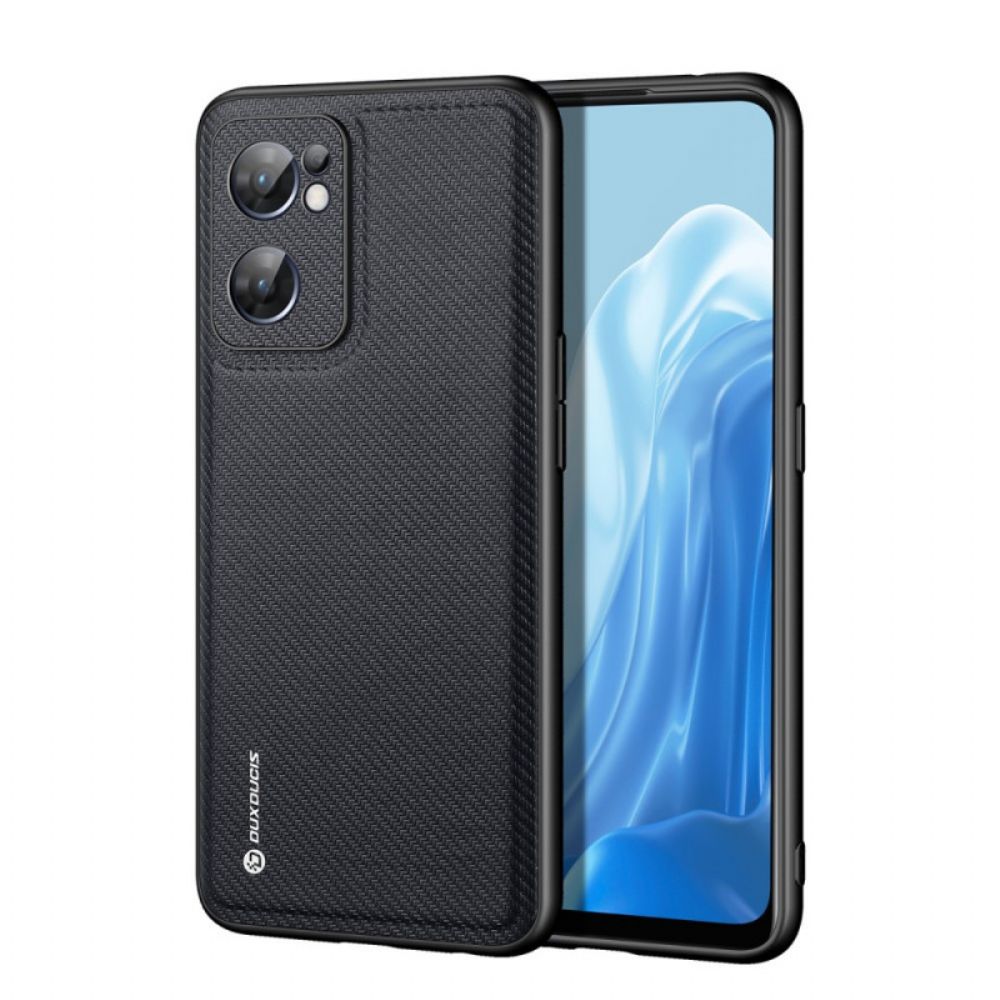 Hoesje voor Oppo Find X5 Lite Dux Ducis Fino-serie Nylon
