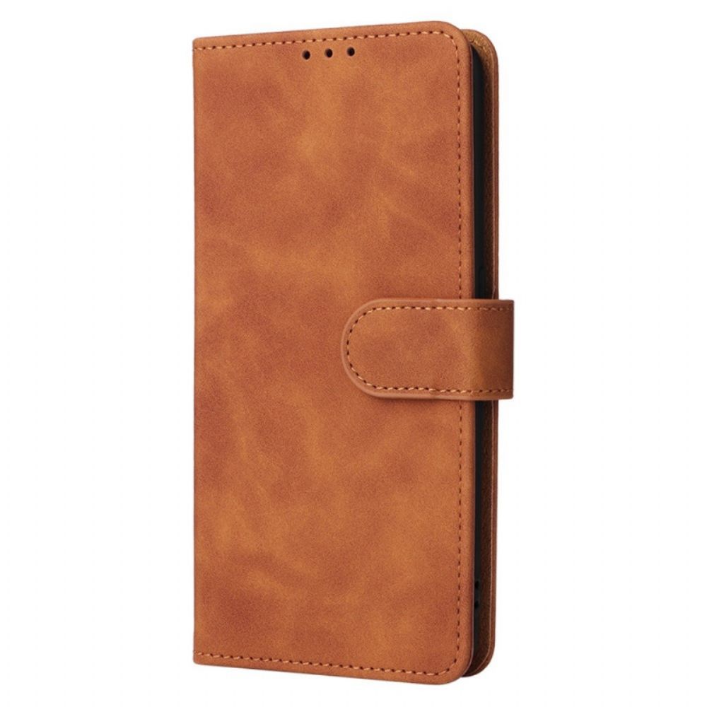 Leren Hoesje voor Oppo Find X5 Lite Met Ketting Unieke Kunstleren Band