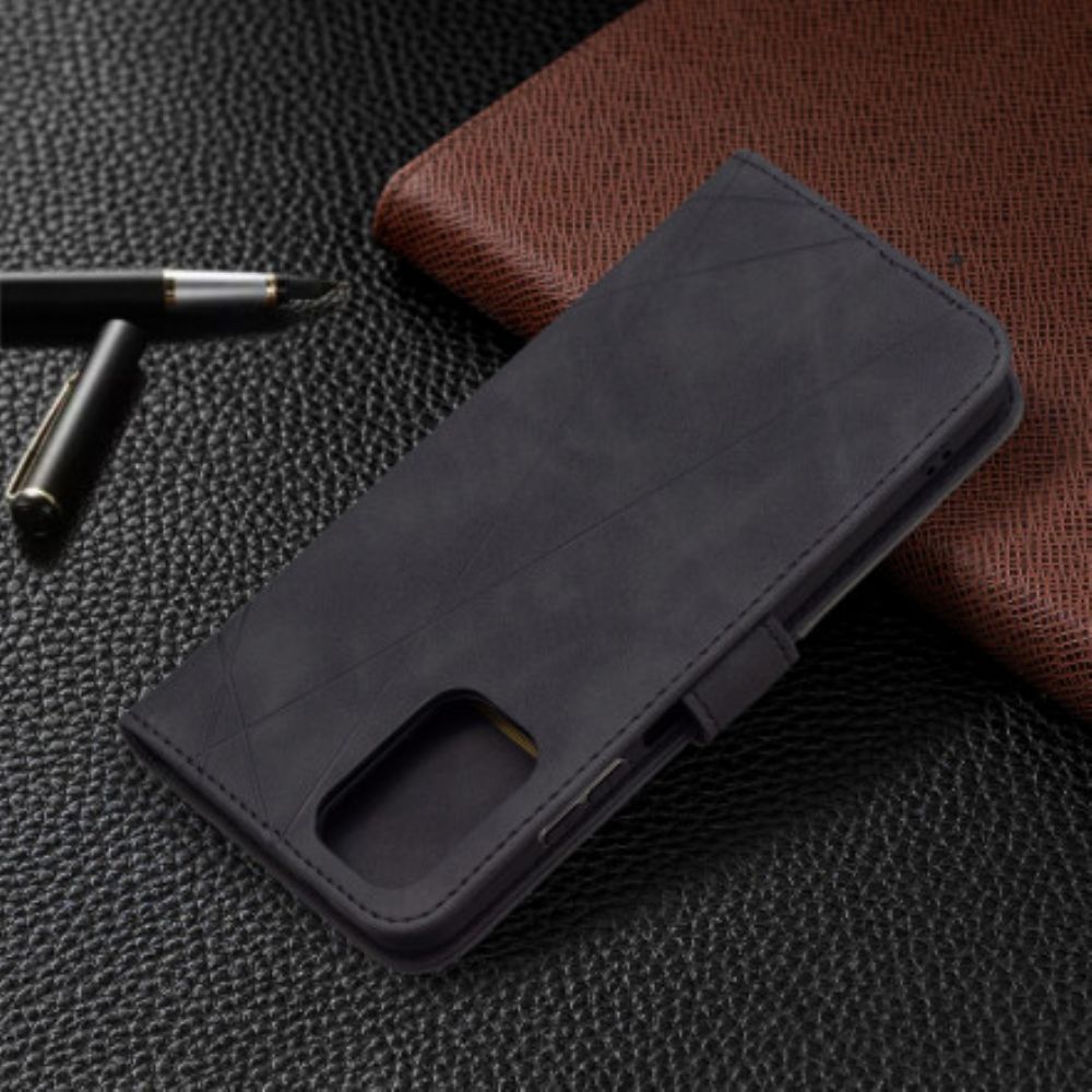 Folio-hoesje voor Xiaomi Redmi Note 10 / 10S Driehoek Binfen Kleur