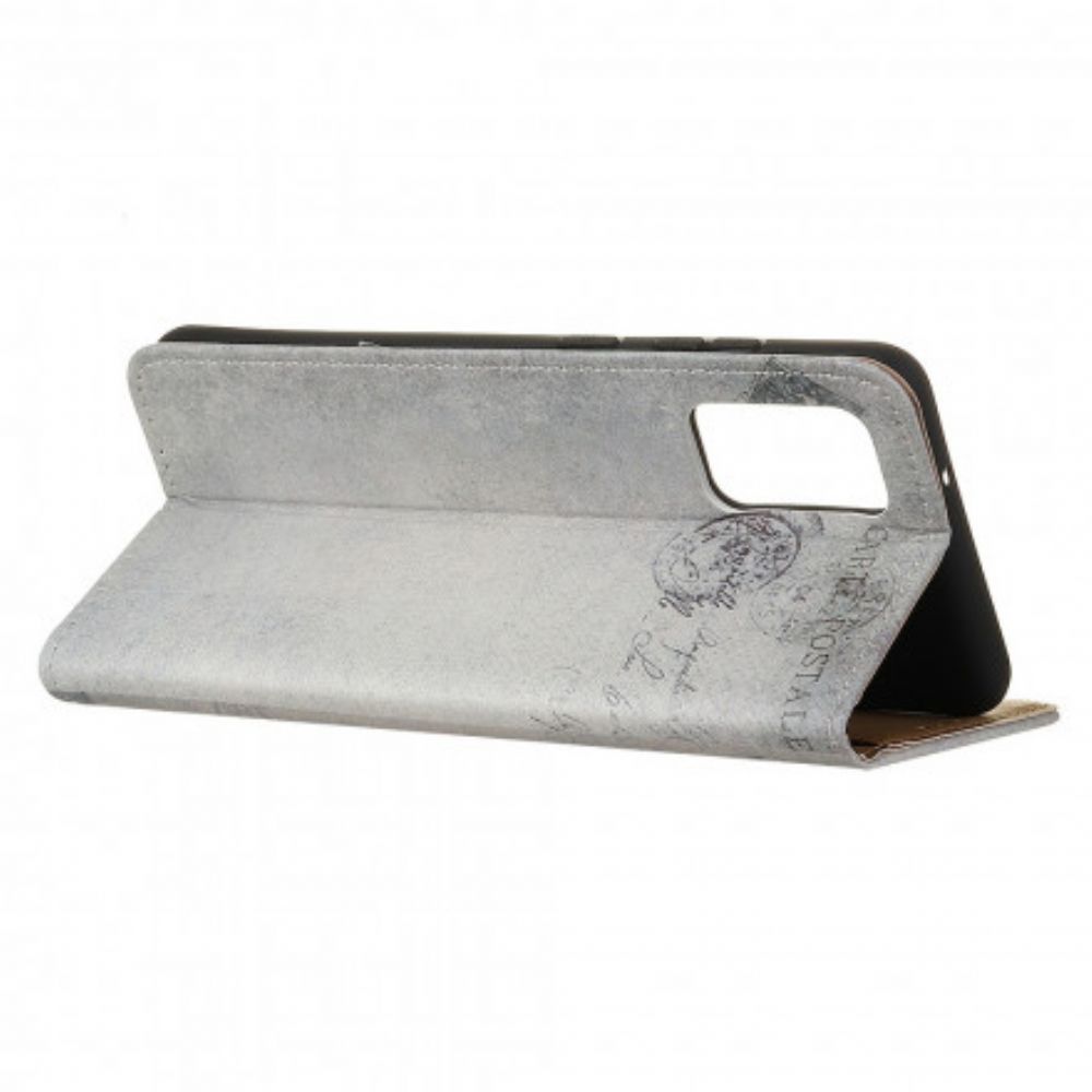 Folio-hoesje voor Xiaomi Redmi Note 10 / 10S Reizende Kat